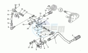 Nevada 350 drawing Gear lever