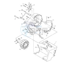 VITY 125 drawing COOLING HOOD