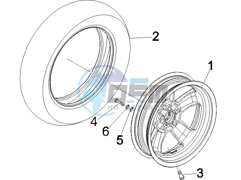 Front wheel