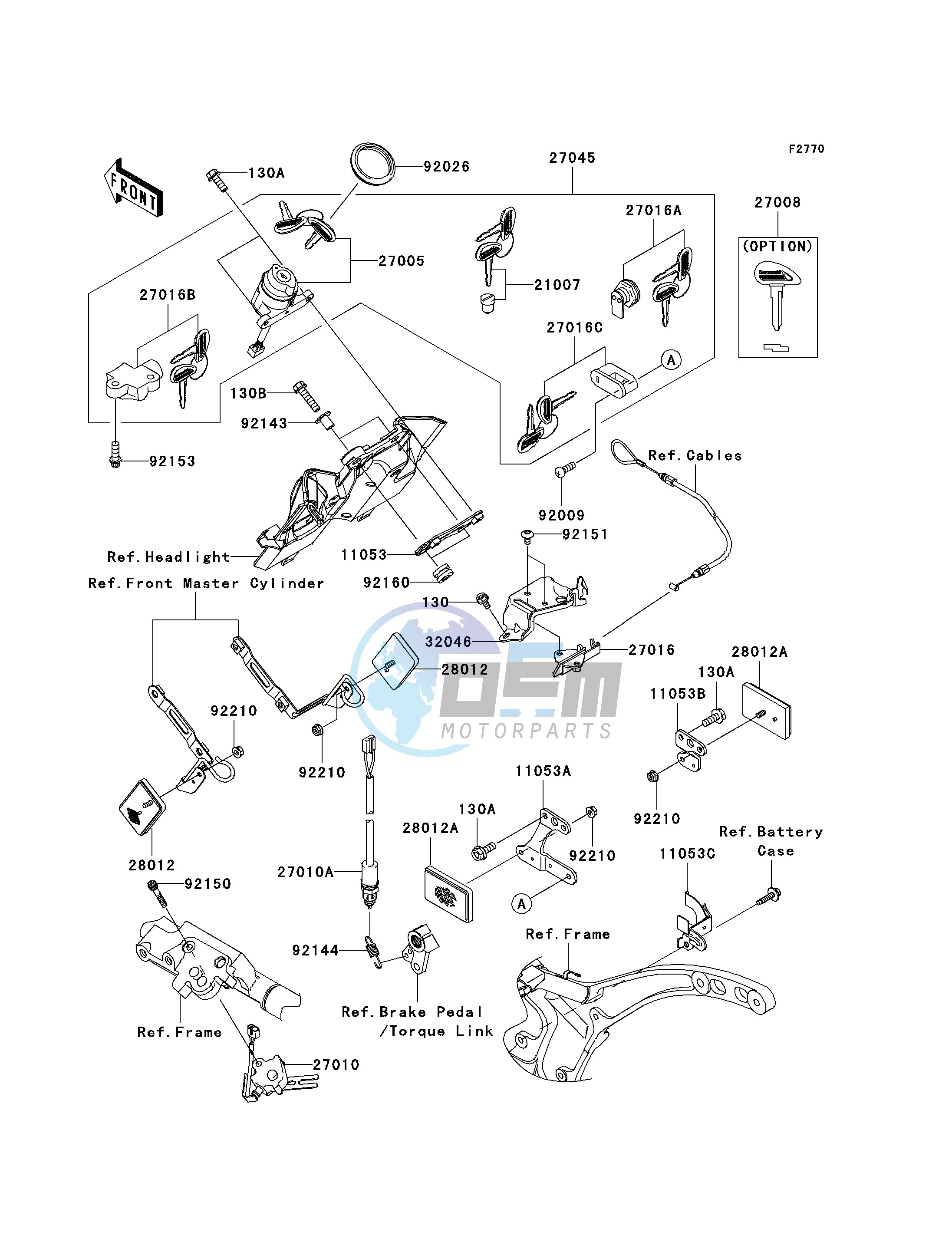 IGNITION SWITCH_LOCKS_REFLECTORS