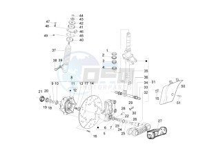 S 125 4T 2V E3 Taiwan drawing Fork - steering tube - Steering bearing unit