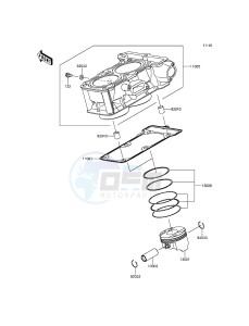 Z300 ABS ER300BGF XX (EU ME A(FRICA) drawing Cylinder/Piston(s)