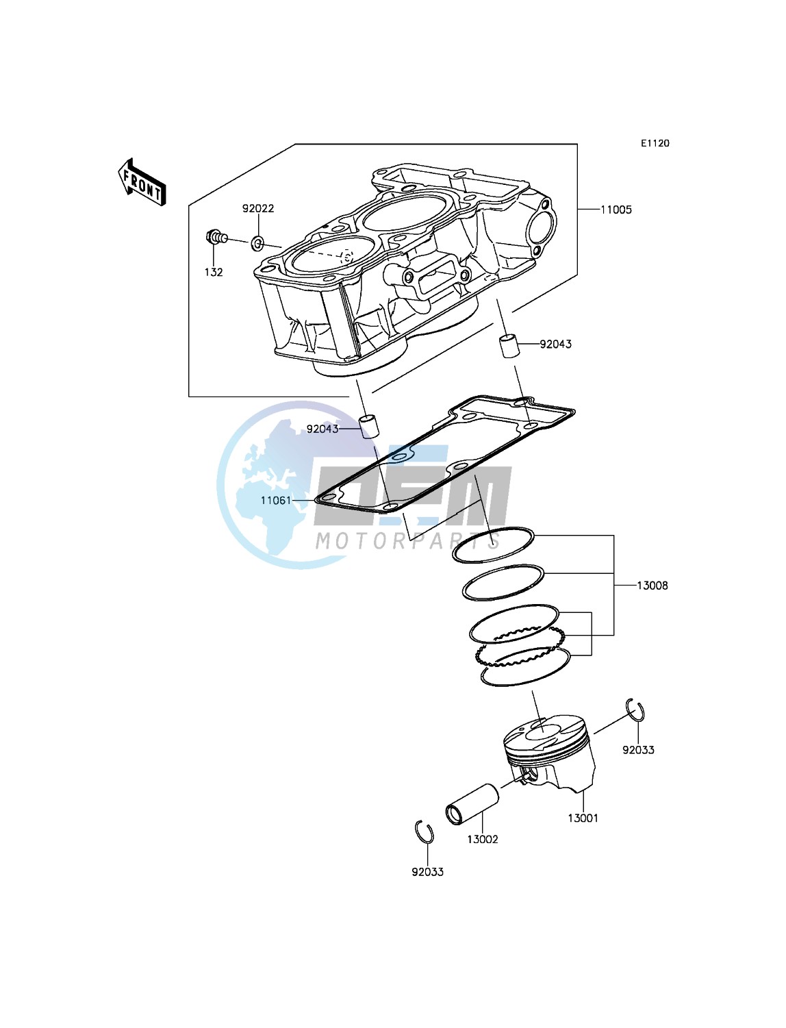 Cylinder/Piston(s)