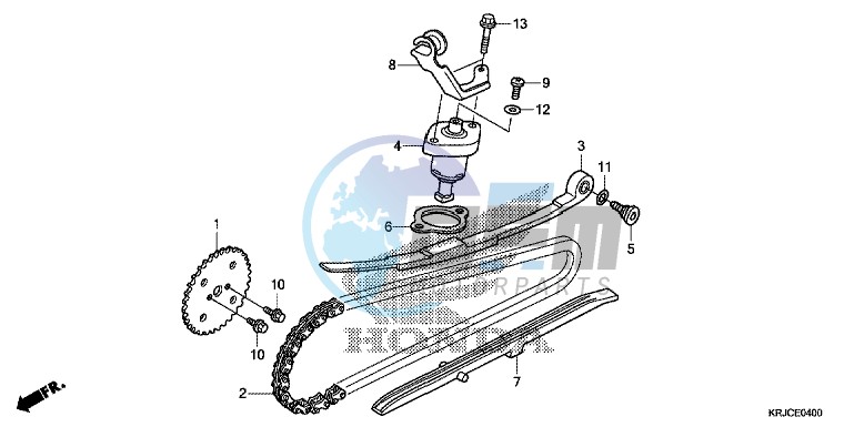 CAM CHAIN/TENSIONER