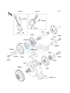 VN 1500 E [VULCAN 1500 CLASSIC] (E7) [VULCAN 1500 CLASSIC] drawing CRANKSHAFT