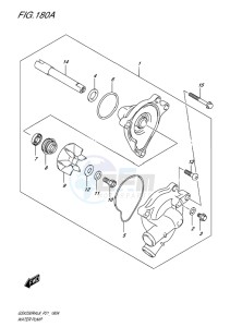 GSX-250 RA drawing WATER PUMP