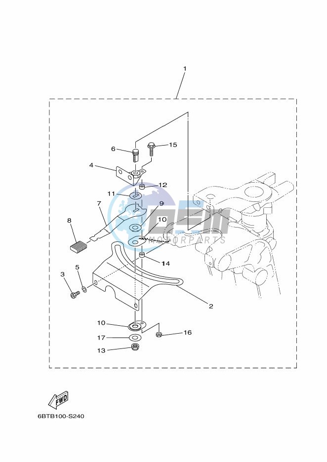 TILLER-HANDLE