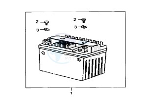 SUPER FANCY - 50 cc drawing BATTERY