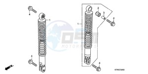 SH300A9 UK - (E / ABS MKH) drawing REAR CUSHION