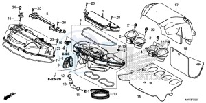 CBR1000S1H 2ED - (2ED) drawing AIR CLEANER