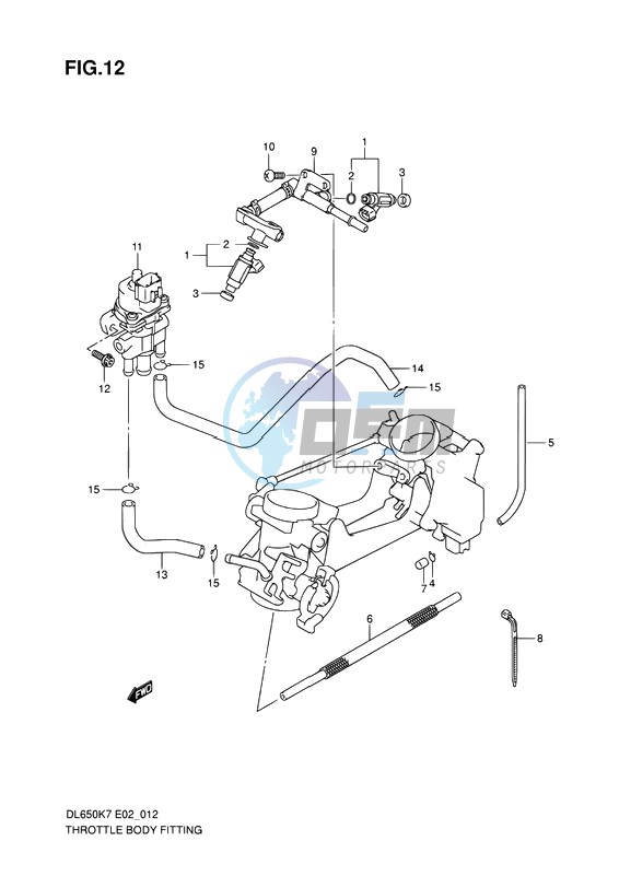 THROTTLE BODY FITTING