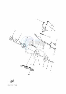 YFM450FWBD KODIAK 450 (B5R1) drawing CAMSHAFT & CHAIN