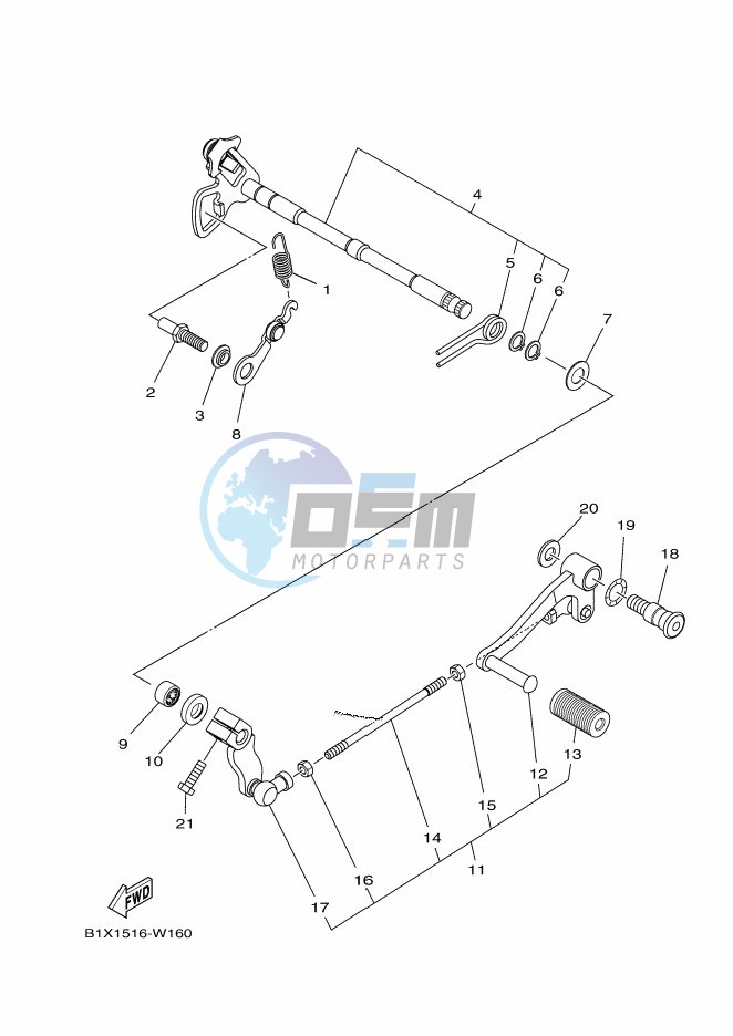 SHIFT SHAFT