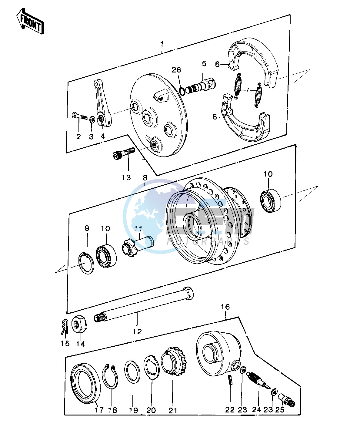 FRONT HUB_BRAKE