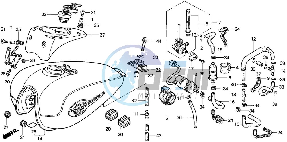 FUEL TANK/FUEL PUMP