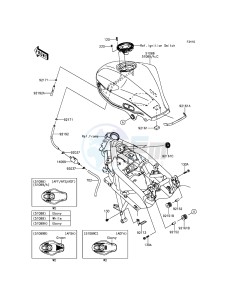 NINJA_250SL BX250AFF XX (EU ME A(FRICA) drawing Fuel Tank