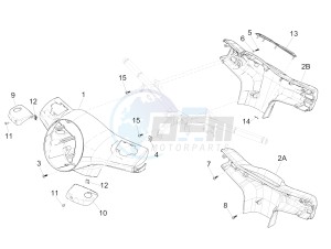 GTS 300 ie (EMEA, APAC) drawing Handlebars coverages