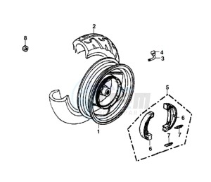 NITRO_50_L0 L0 drawing Rear wheel