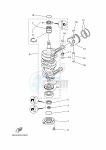 70BETOL drawing CRANKSHAFT--PISTON