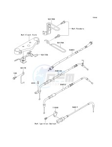 VN 1500 J [VULCAN 1500 DRIFTER] (J1-J2) [VULCAN 1500 DRIFTER] drawing CABLES