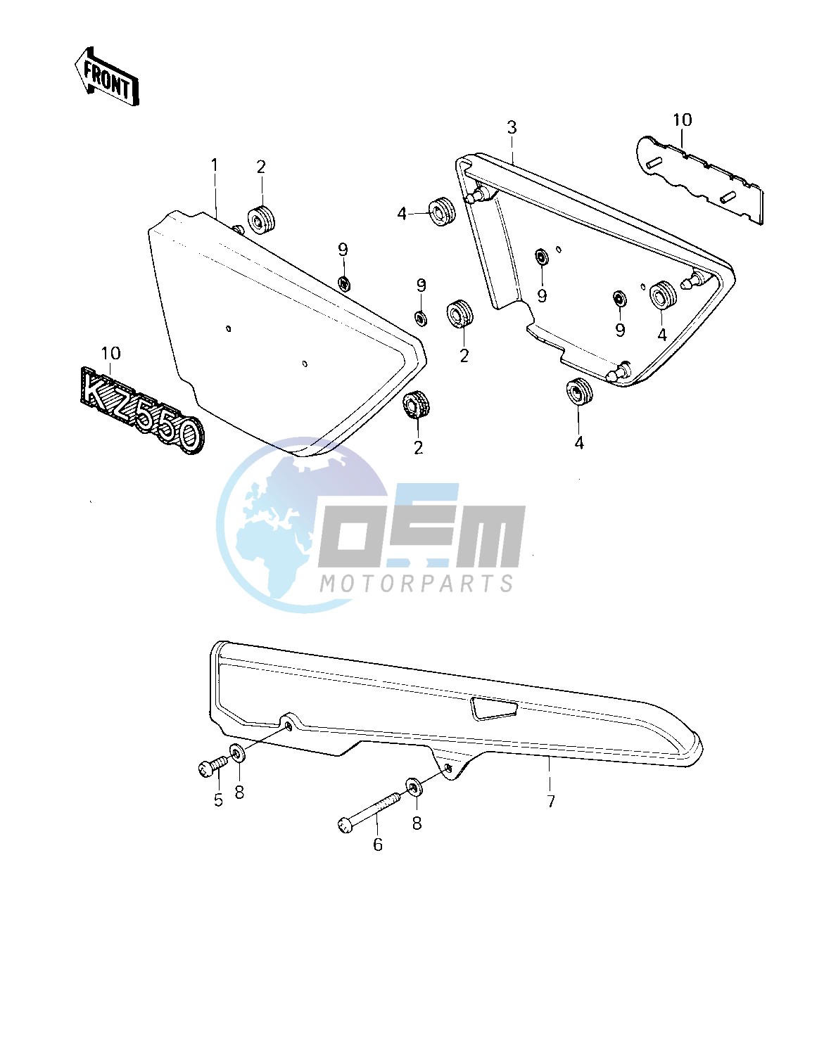 SIDE COVERS_CHAIN COVER -- 80-81 A1_A2- -