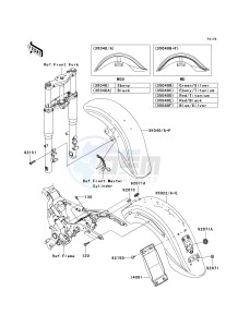 VN 1600 D [VULCAN 1600 NOMAD] (D6F-D8FA) D8F drawing FENDERS