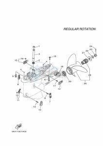 F250CB drawing PROPELLER-HOUSING-AND-TRANSMISSION-2