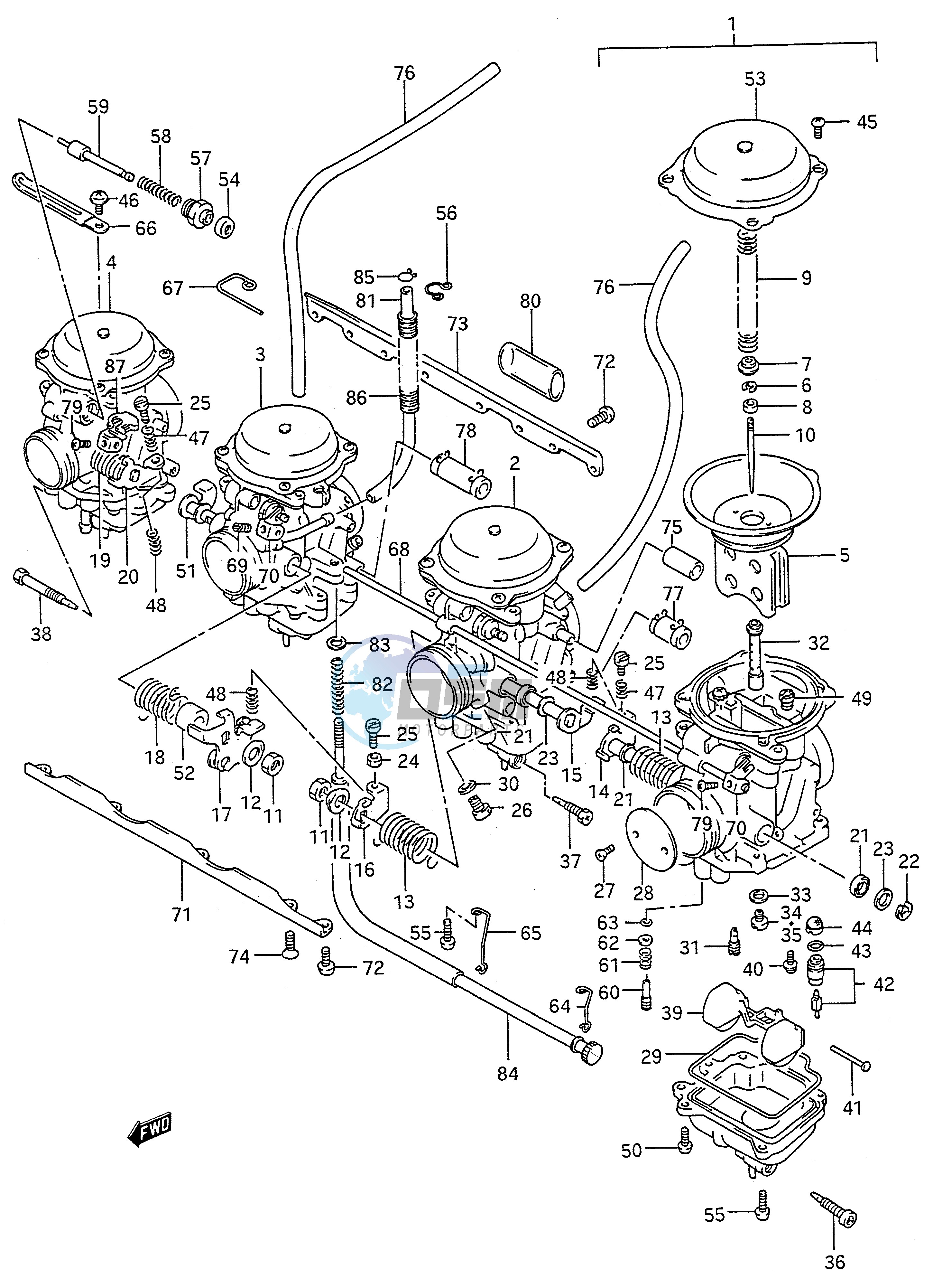 CARBURETOR (MODEL K)