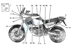 ELEFANT 750 drawing LABEL COLOR F