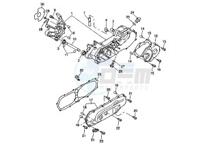 BW'S NEXT GENERATION 50 drawing CRANKCASE