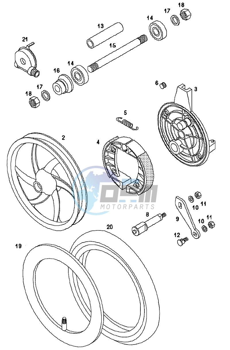 Front wheel