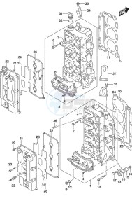 DF 300AP drawing Cylinder Head