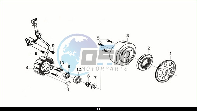 FLYWHEELSTATOR / HD300 (LS30W2Z1-EU) (M2)