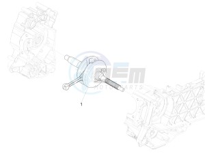 MEDLEY 125 4T IE ABS E3, E4 (APAC) drawing Crankshaft