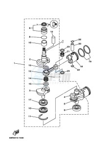 30HWL drawing CRANKSHAFT--PISTON