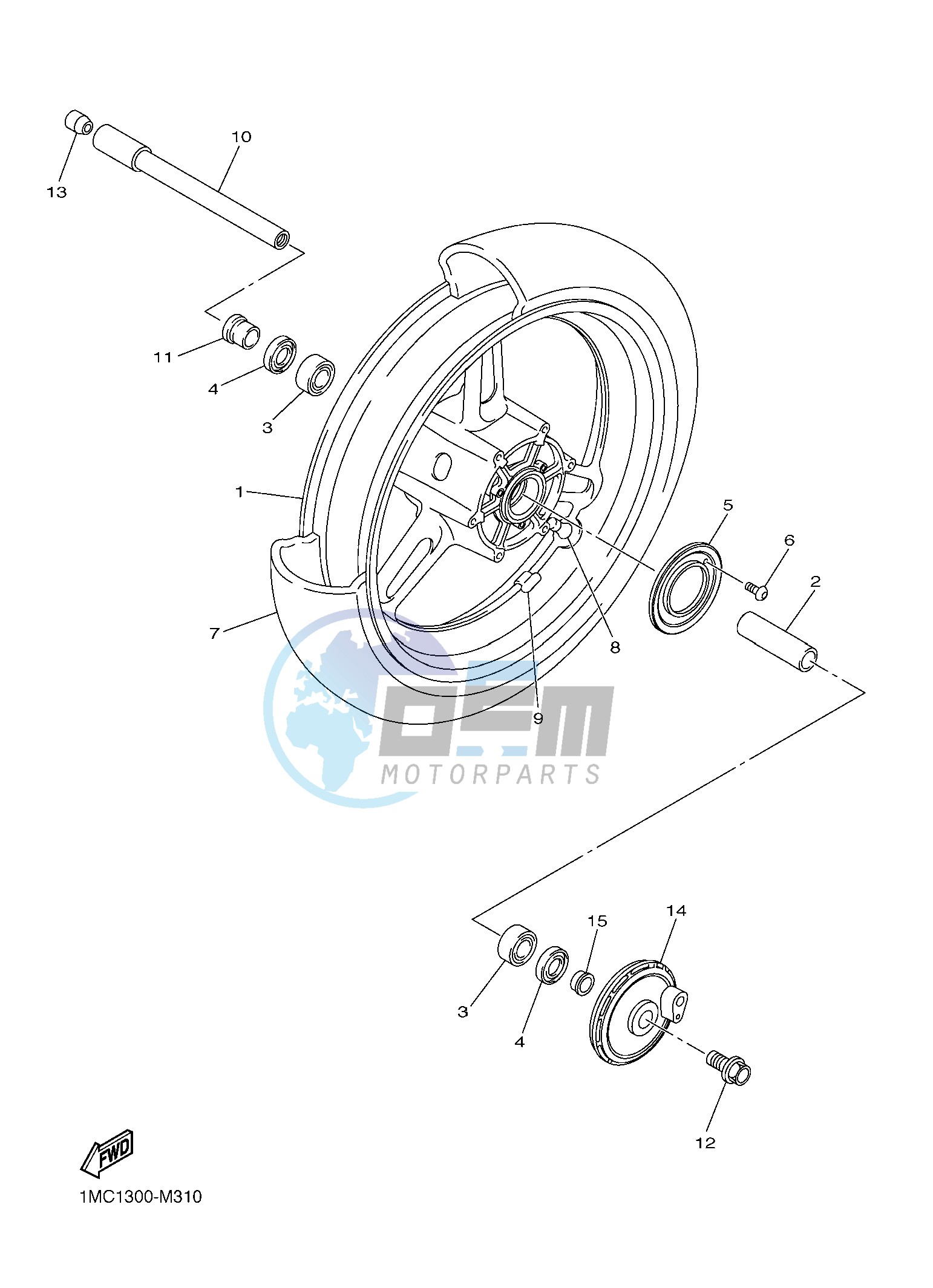 FRONT WHEEL