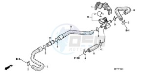 XL700V9 UK - (E / MKH SPC) drawing AIR INJECTION VALVE