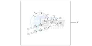 CBF600NA drawing G/H SWITCH BRACKET