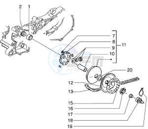 ICE 50 drawing Driving pulley