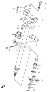 LT-A700X (E17) drawing STEERING SHAFT