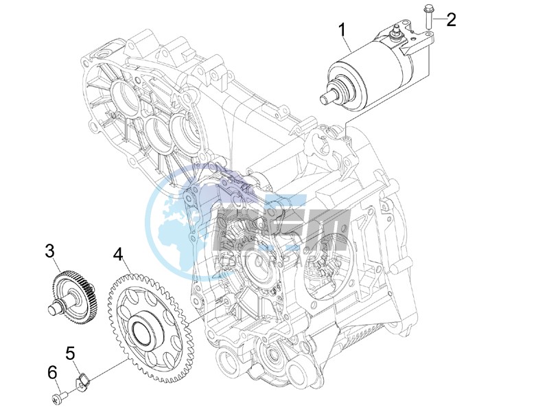 Starter - Electric starter