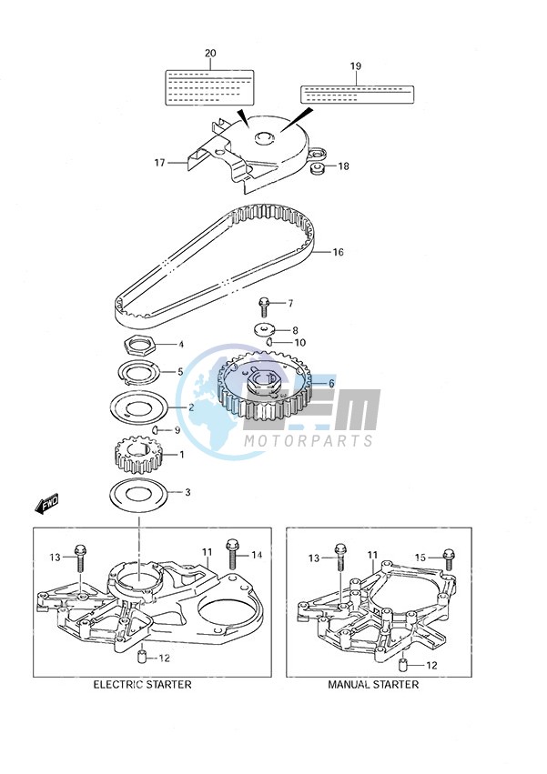 Timing Belt Non-Remote Control