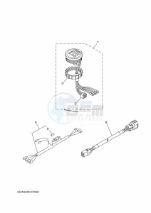 FT50CET drawing SPEEDOMETER