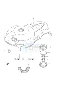 DF 60 drawing Under Oil Seal Housing