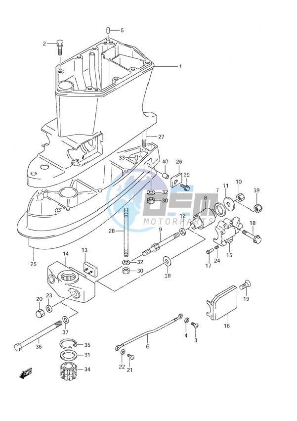 Driveshaft Housing