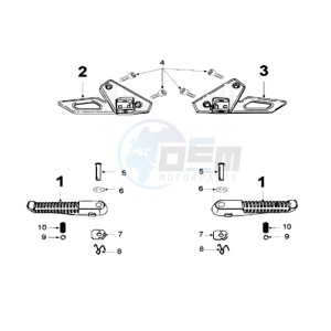 FIGHT 3 drawing FOOT SUPPORT