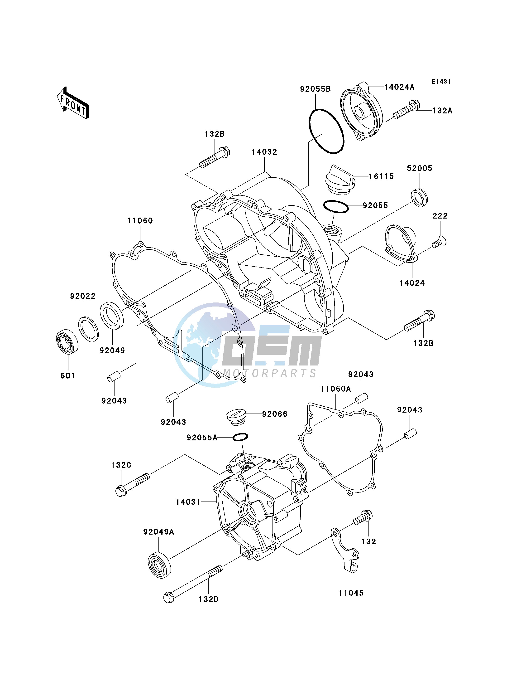 ENGINE COVER-- S- -