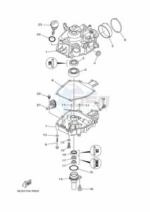 F2-5BMH drawing CYLINDER--CRANKCASE-2