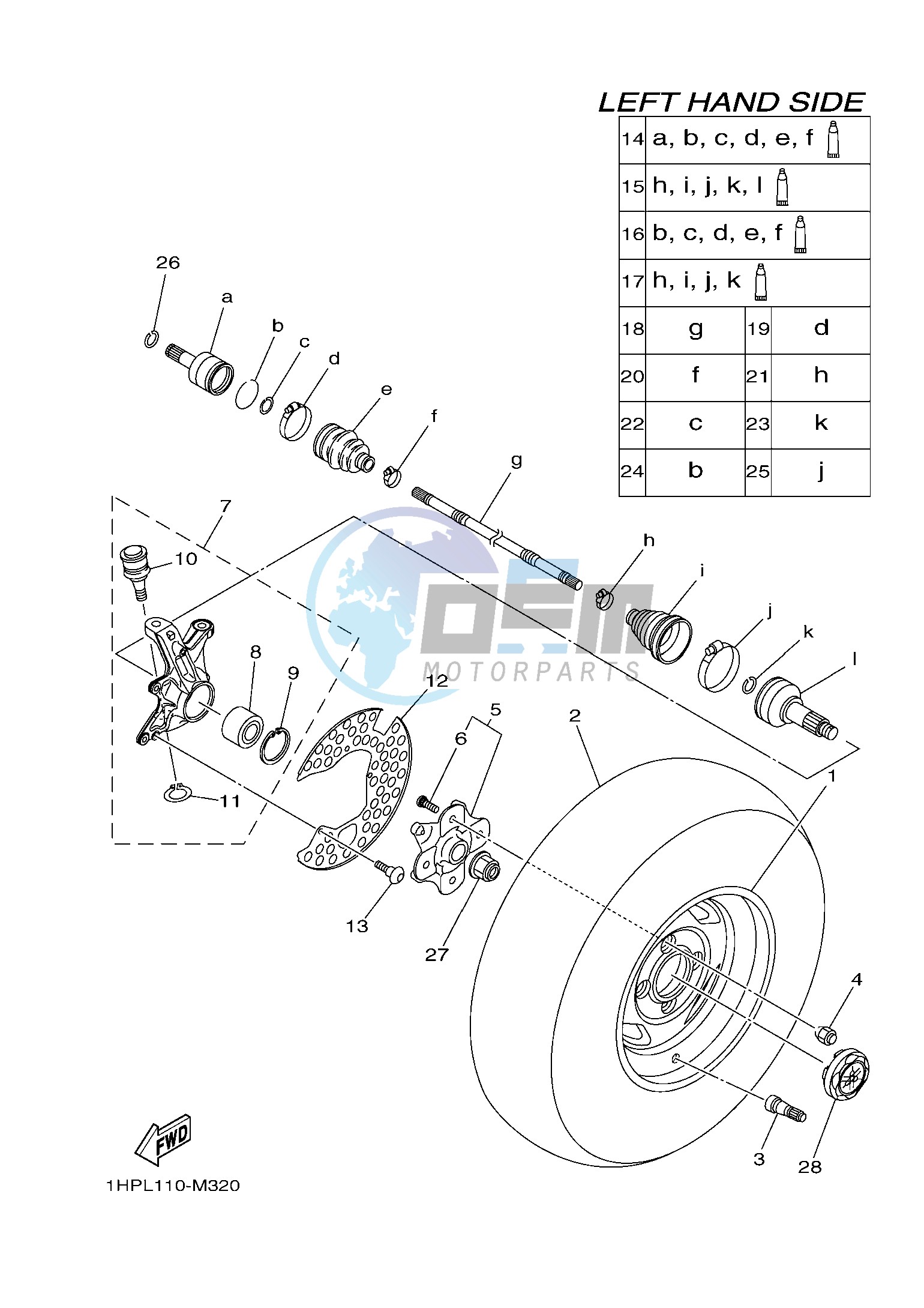 FRONT WHEEL