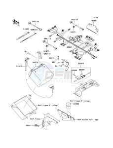 KSV 700 C [KFX700] (C6F) C6F drawing CHASSIS ELECTRICAL EQUIPMENT